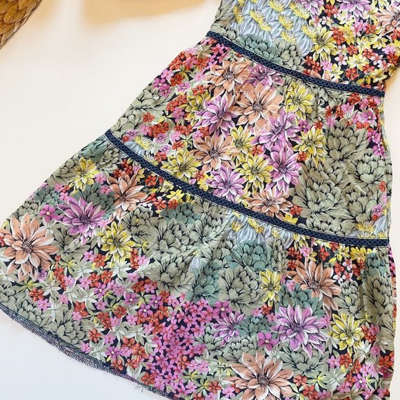 Fraze Floral Tiered Maxi Dress | Size 7 - Picture 3 of 7